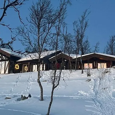 Log With Panoramic Views Of Hallingskarvet بيت للعطل