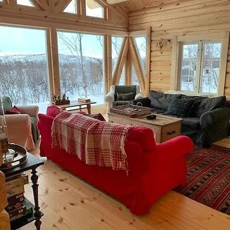 Log With Panoramic Views Of Hallingskarvet *