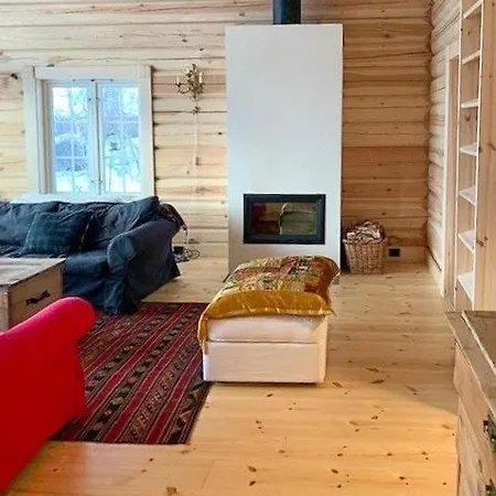 Log With Panoramic Views Of Hallingskarvet Holo