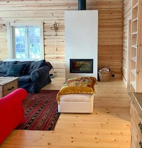 Log With Panoramic Views Of Hallingskarvet Holo